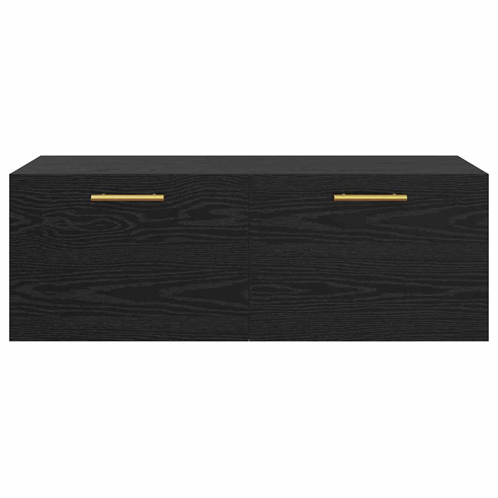 Dulap de perete Stejar negru 100 x 36.5 x 35 cm Lemn compozit GartenMobel Dekor