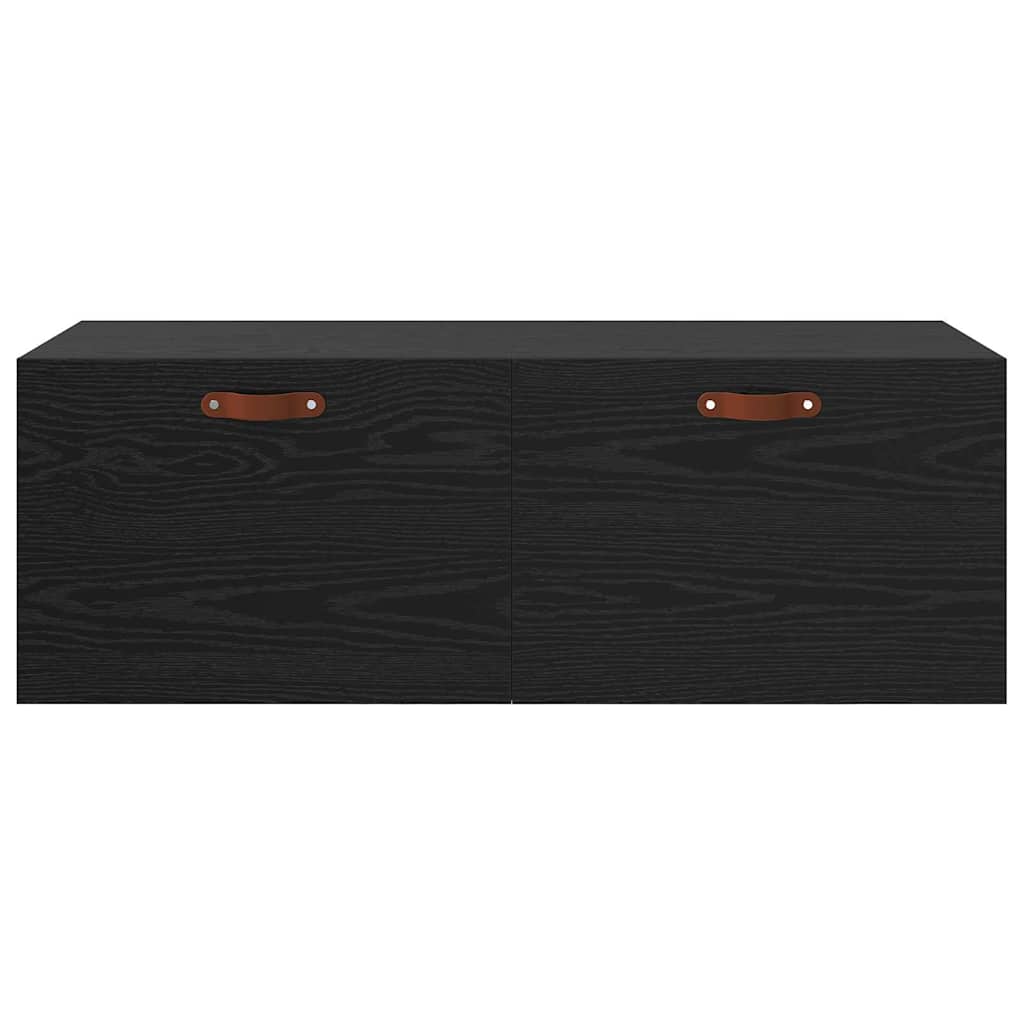 Dulap de perete Stejar negru 100 x 36.5 x 35 cm Lemn compozit GartenMobel Dekor
