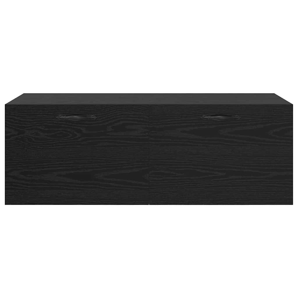 Dulap de perete Stejar negru 100 x 36.5 x 35 cm Lemn compozit GartenMobel Dekor