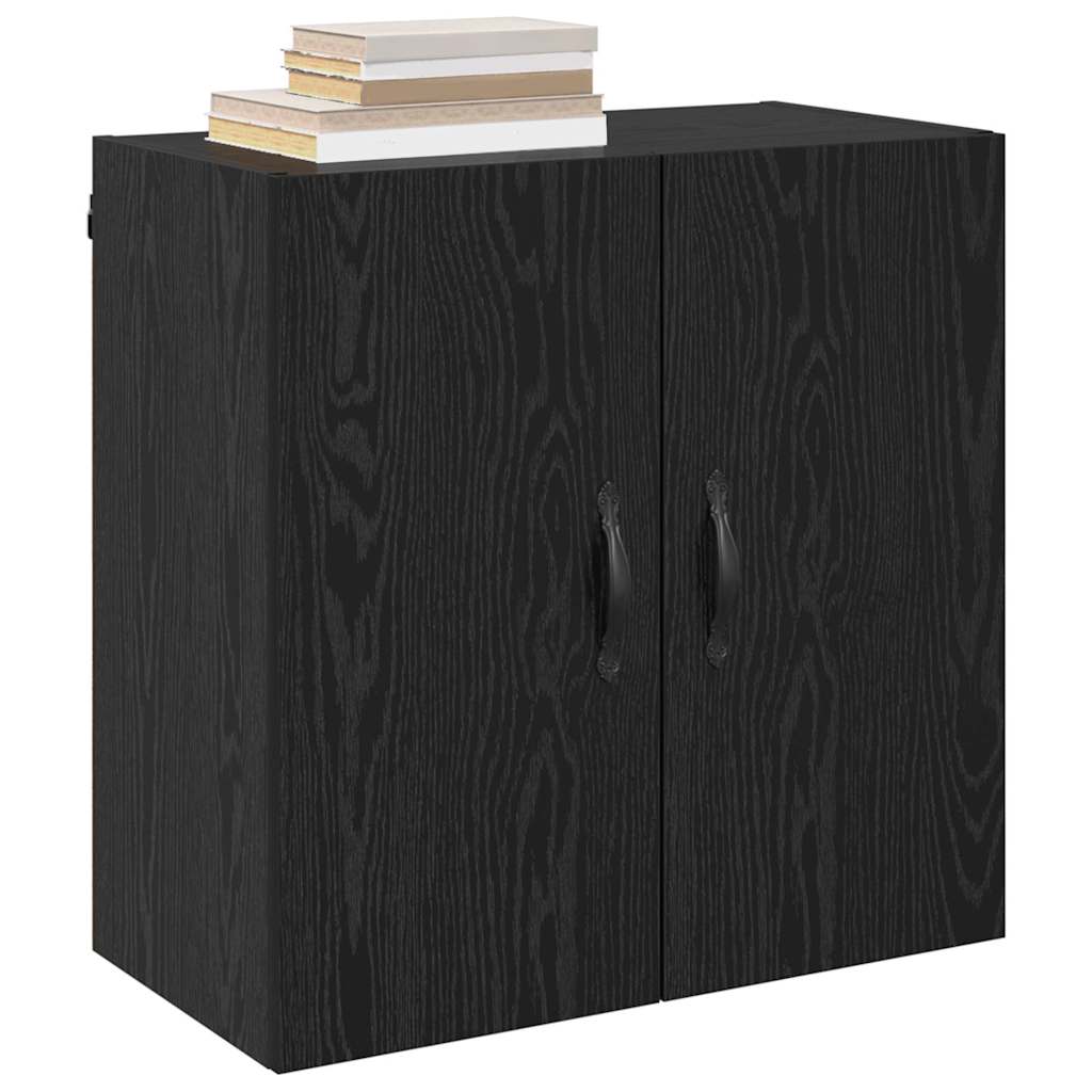 Dulap de perete Stejar negru 60 x 31 x 60 cm Lemn compozit GartenMobel Dekor