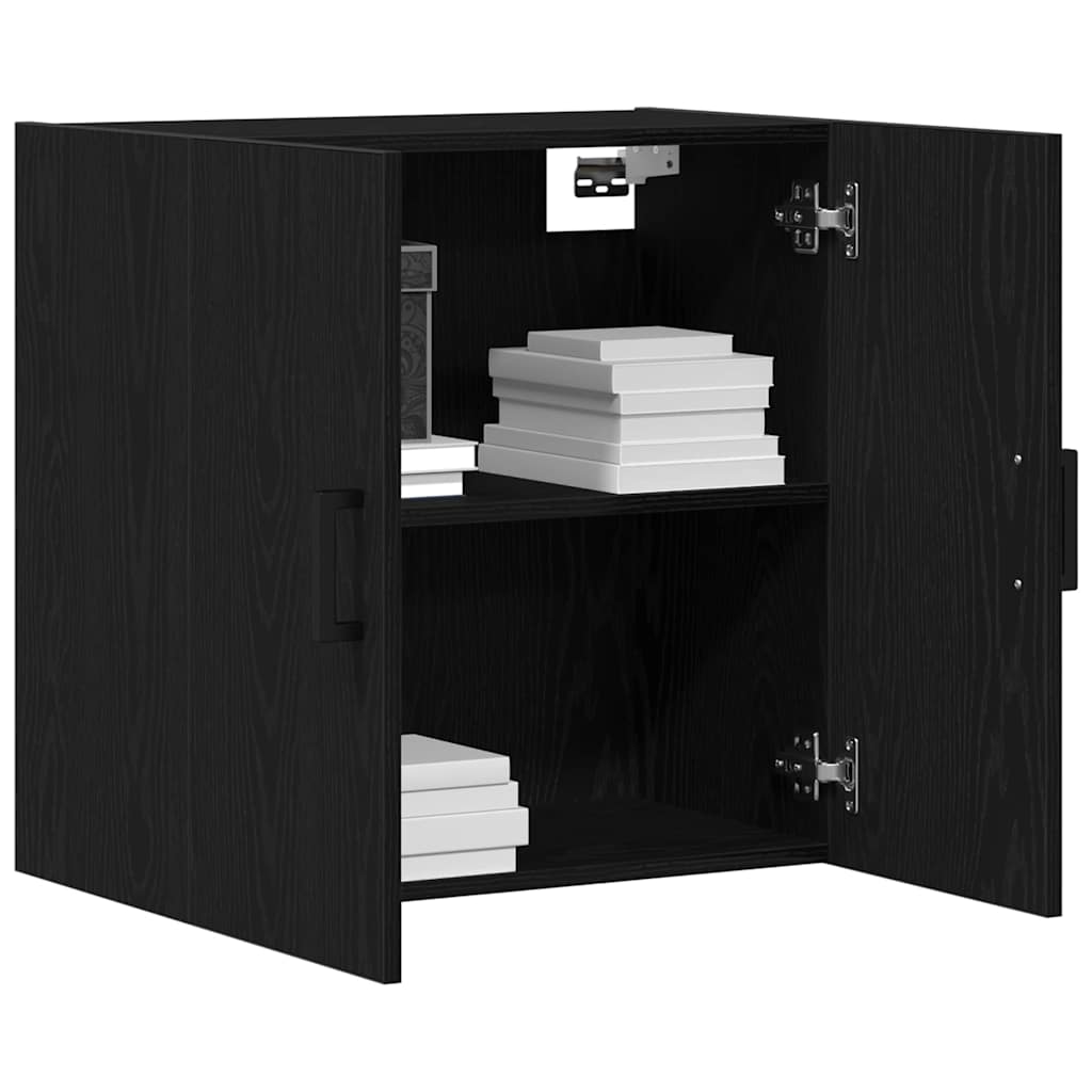 Dulap de perete Stejar negru 60 x 31 x 60 cm Lemn compozit GartenMobel Dekor