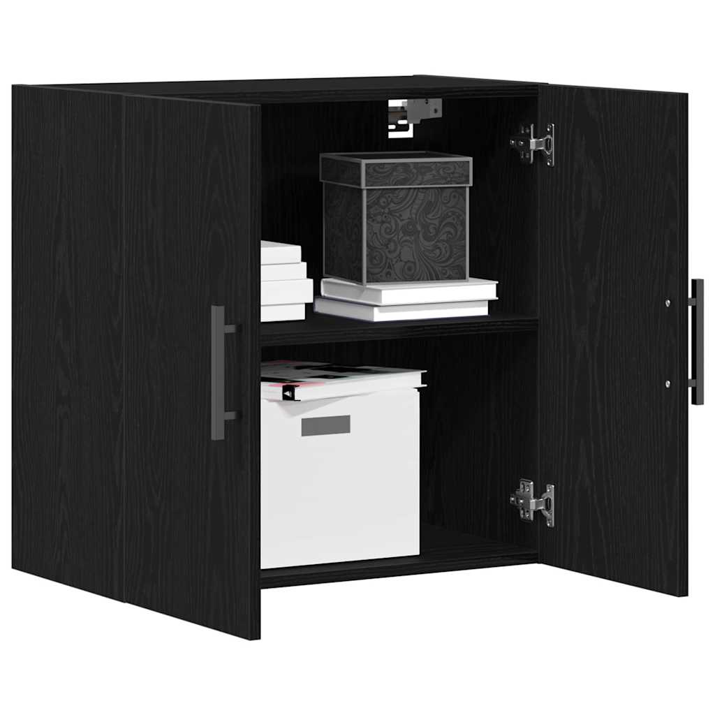 Dulap de perete Stejar negru 60 x 31 x 60 cm Lemn compozit GartenMobel Dekor