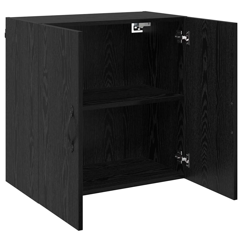 Dulap de perete Stejar negru 60 x 31 x 60 cm Lemn compozit GartenMobel Dekor