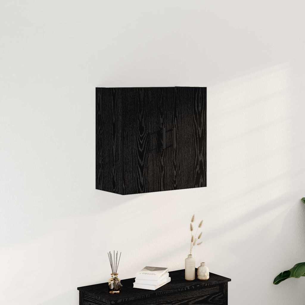 Dulap de perete Stejar negru 60 x 31 x 60 cm Lemn compozit GartenMobel Dekor