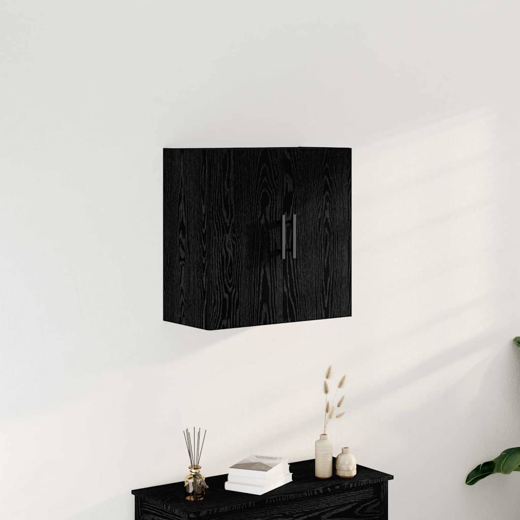 Dulap de perete Stejar negru 60 x 31 x 60 cm Lemn compozit GartenMobel Dekor