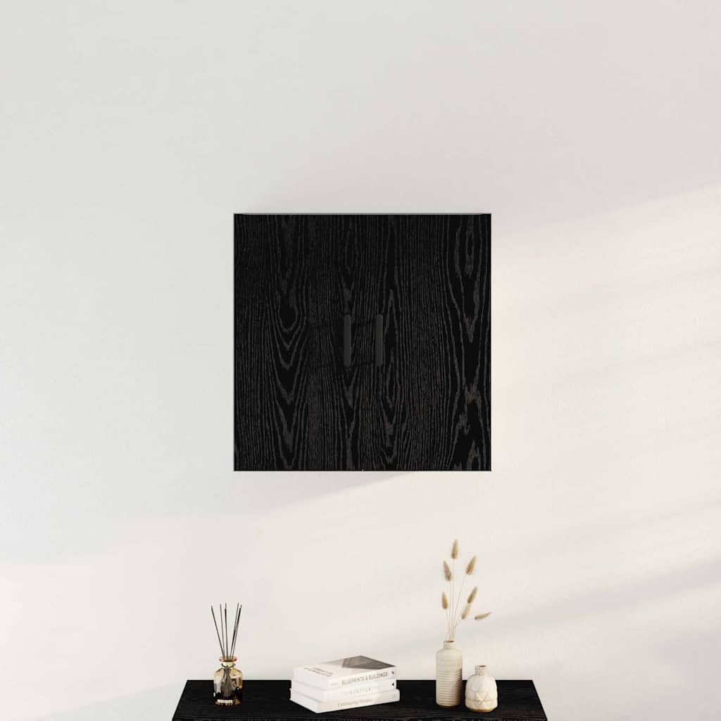 Dulap de perete Stejar negru 60 x 31 x 60 cm Lemn compozit GartenMobel Dekor