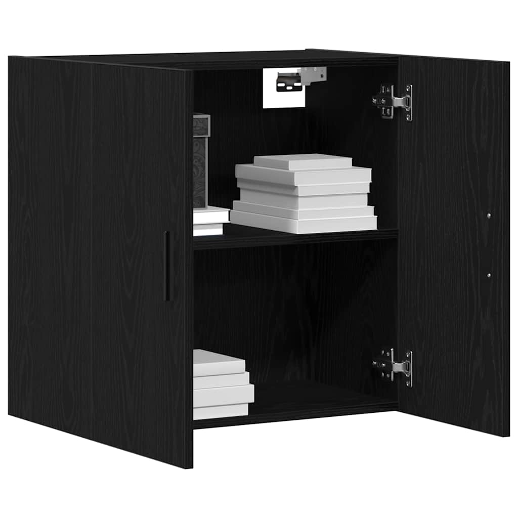Dulap de perete Stejar negru 60 x 31 x 60 cm Lemn compozit GartenMobel Dekor