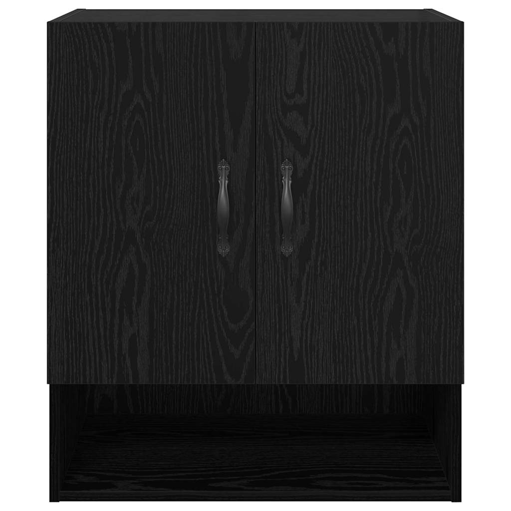 Dulap de perete Stejar negru 60 x 31 x 70 cm Lemn compozit GartenMobel Dekor