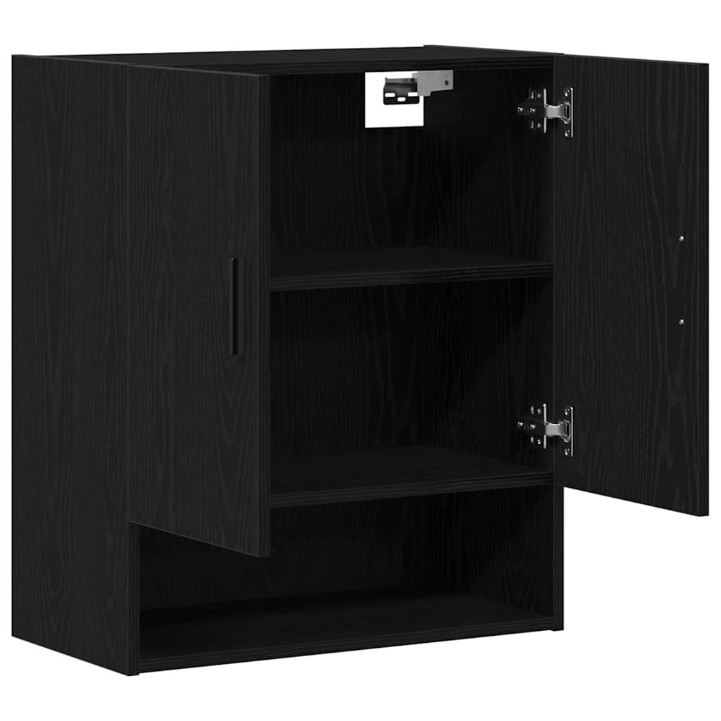 Dulap de perete Stejar negru 60 x 31 x 70 cm Lemn compozit GartenMobel Dekor