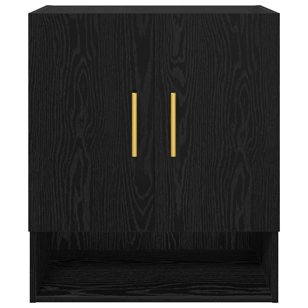 Dulap de perete Stejar negru 60 x 31 x 70 cm Lemn compozit GartenMobel Dekor