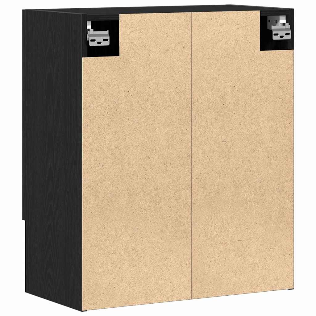 Dulap de perete Stejar negru 60 x 31 x 70 cm Lemn compozit GartenMobel Dekor