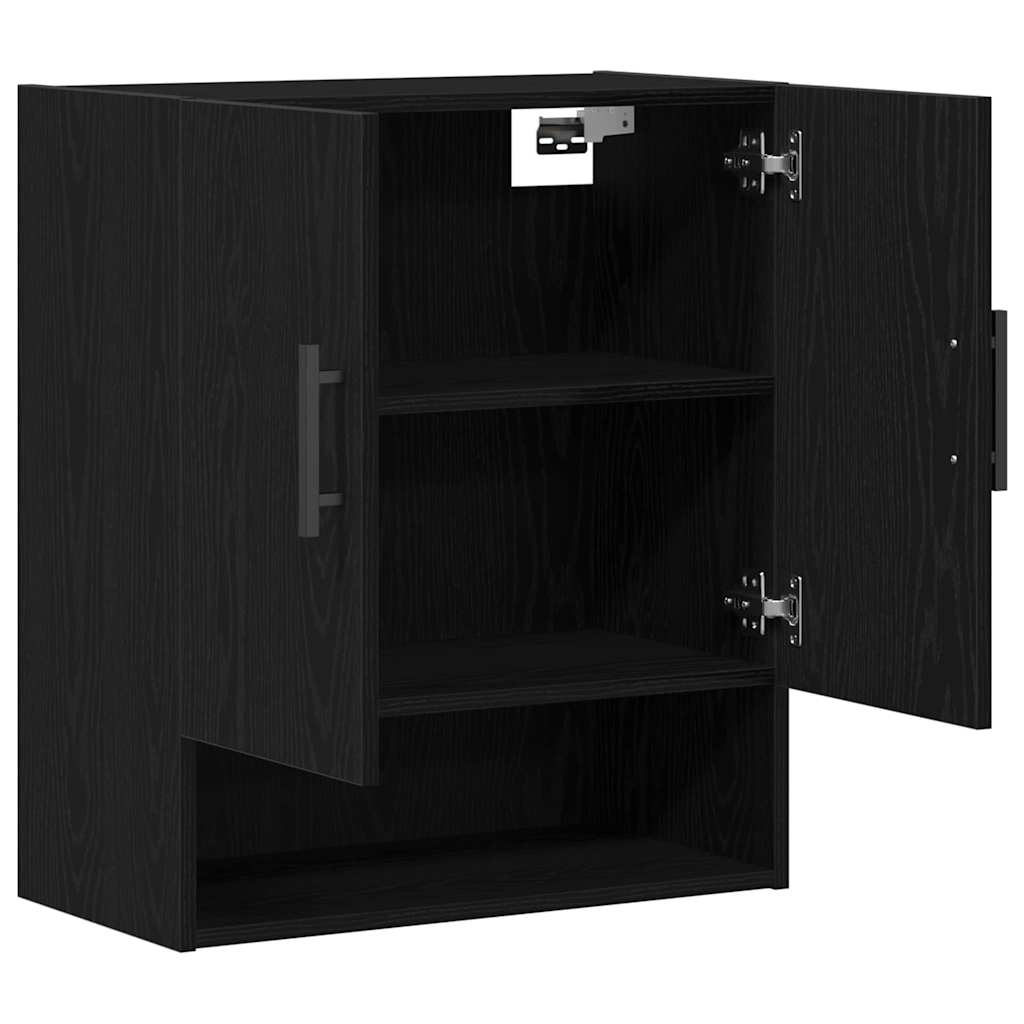 Dulap de perete Stejar negru 60 x 31 x 70 cm Lemn compozit GartenMobel Dekor
