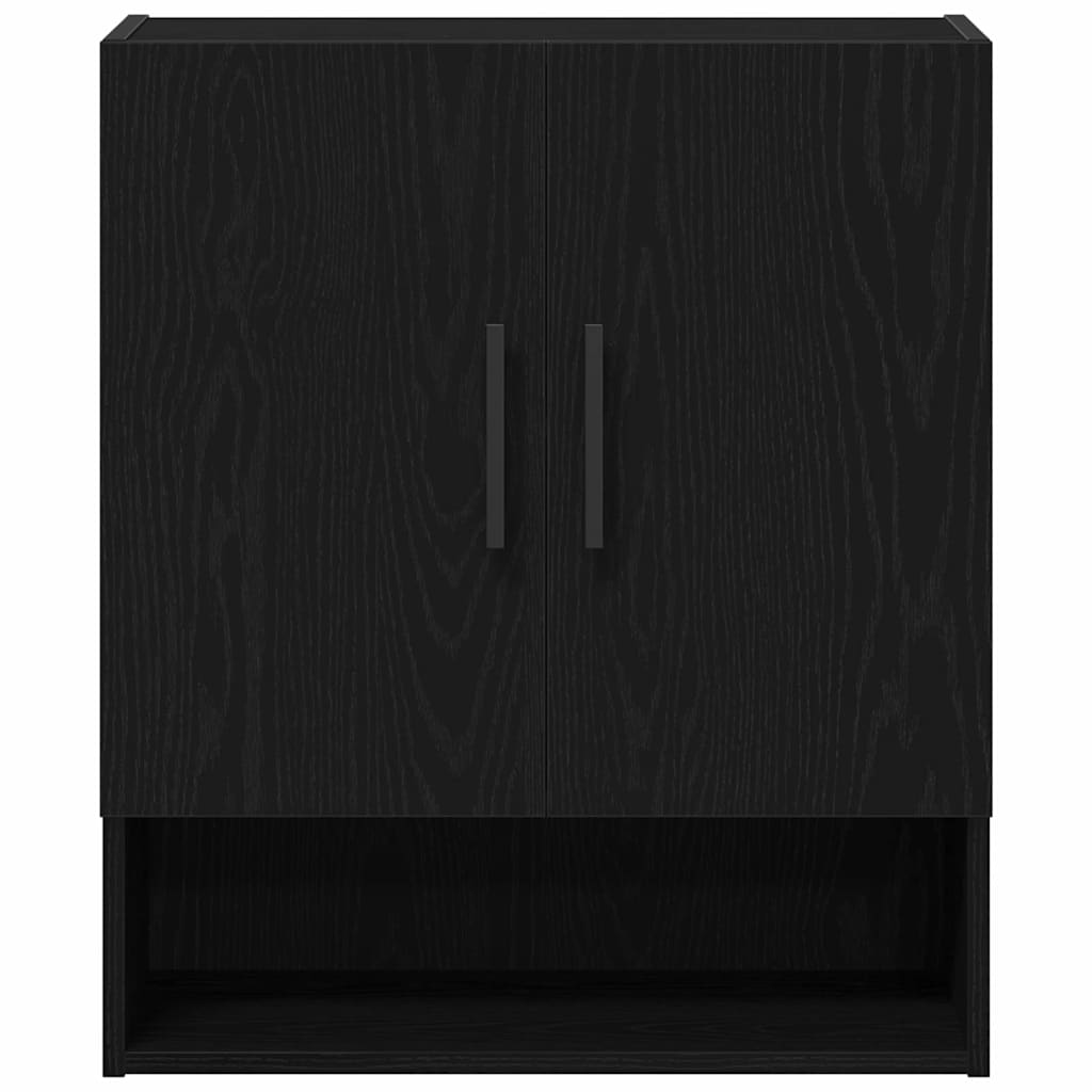 Dulap de perete Stejar negru 60 x 31 x 70 cm Lemn compozit GartenMobel Dekor