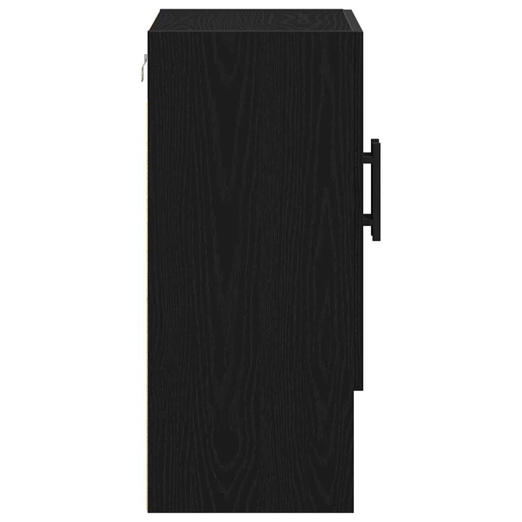 Dulap de perete Stejar negru 60 x 31 x 70 cm Lemn compozit GartenMobel Dekor
