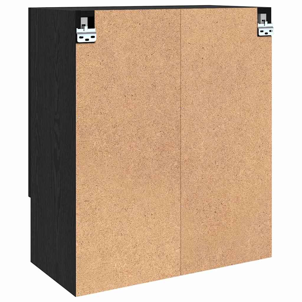 Dulap de perete Stejar negru 60 x 31 x 70 cm Lemn compozit GartenMobel Dekor