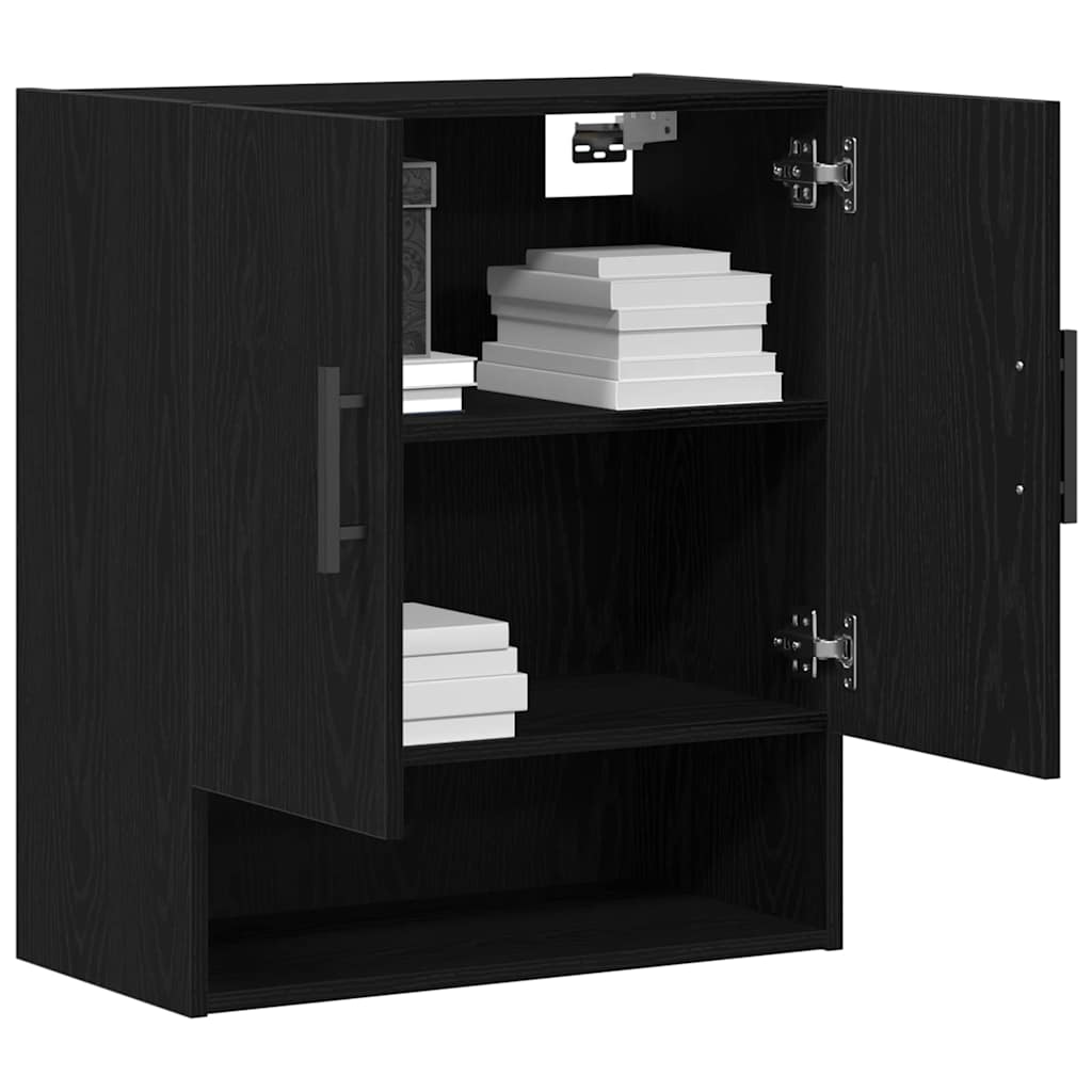 Dulap de perete Stejar negru 60 x 31 x 70 cm Lemn compozit GartenMobel Dekor