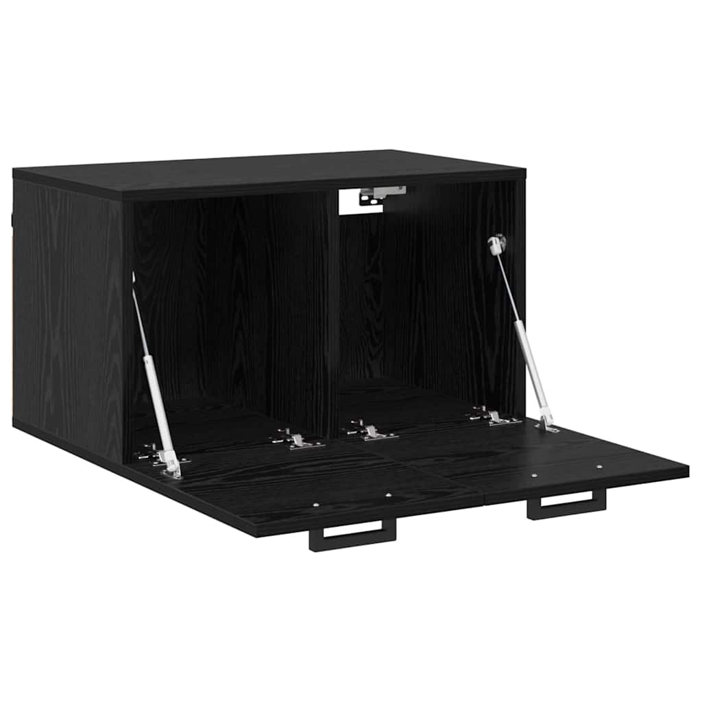 Dulap de perete Stejar negru 60 x 36.5 x 35 cm Lemn compozit GartenMobel Dekor