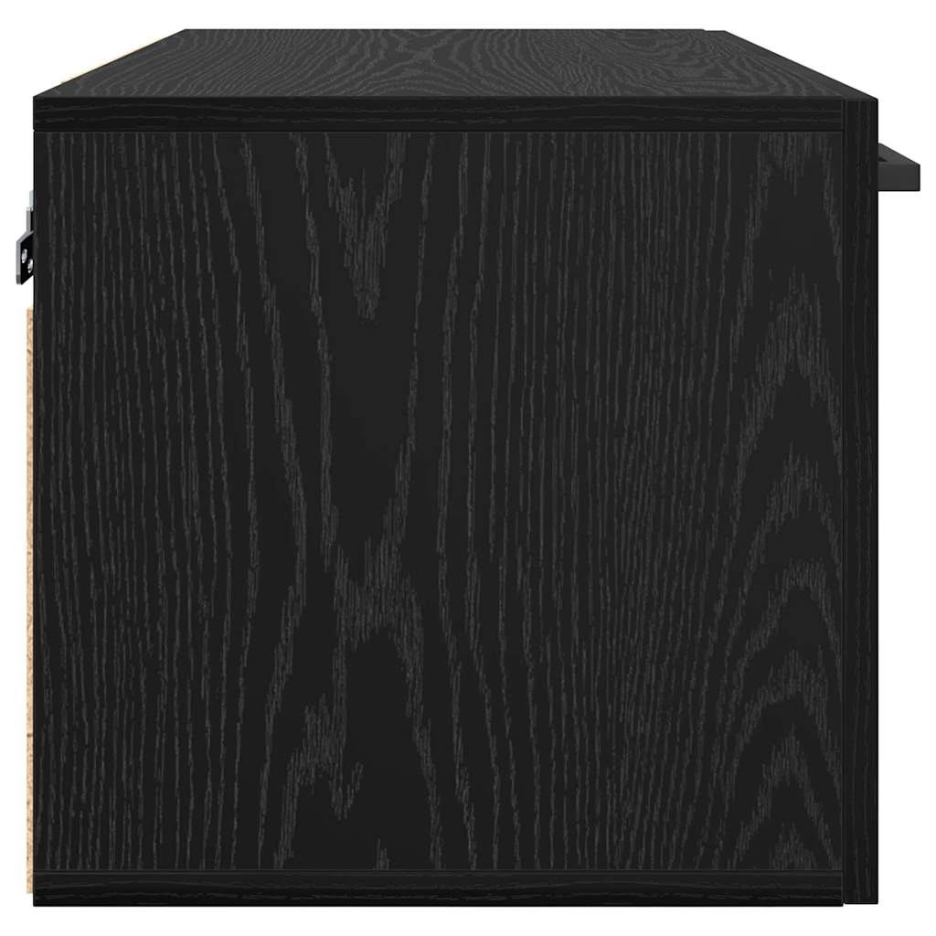 Dulap de perete Stejar negru 60 x 36.5 x 35 cm Lemn compozit GartenMobel Dekor
