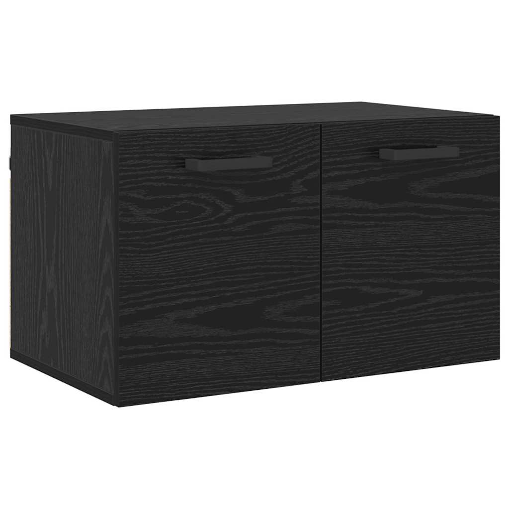 Dulap de perete Stejar negru 60 x 36.5 x 35 cm Lemn compozit GartenMobel Dekor
