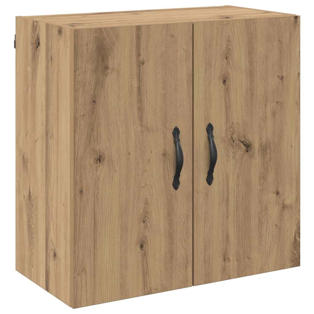 Dulap de perete stejar artizanal 60 x 31 x 60 cm Lemn compozit GartenMobel Dekor