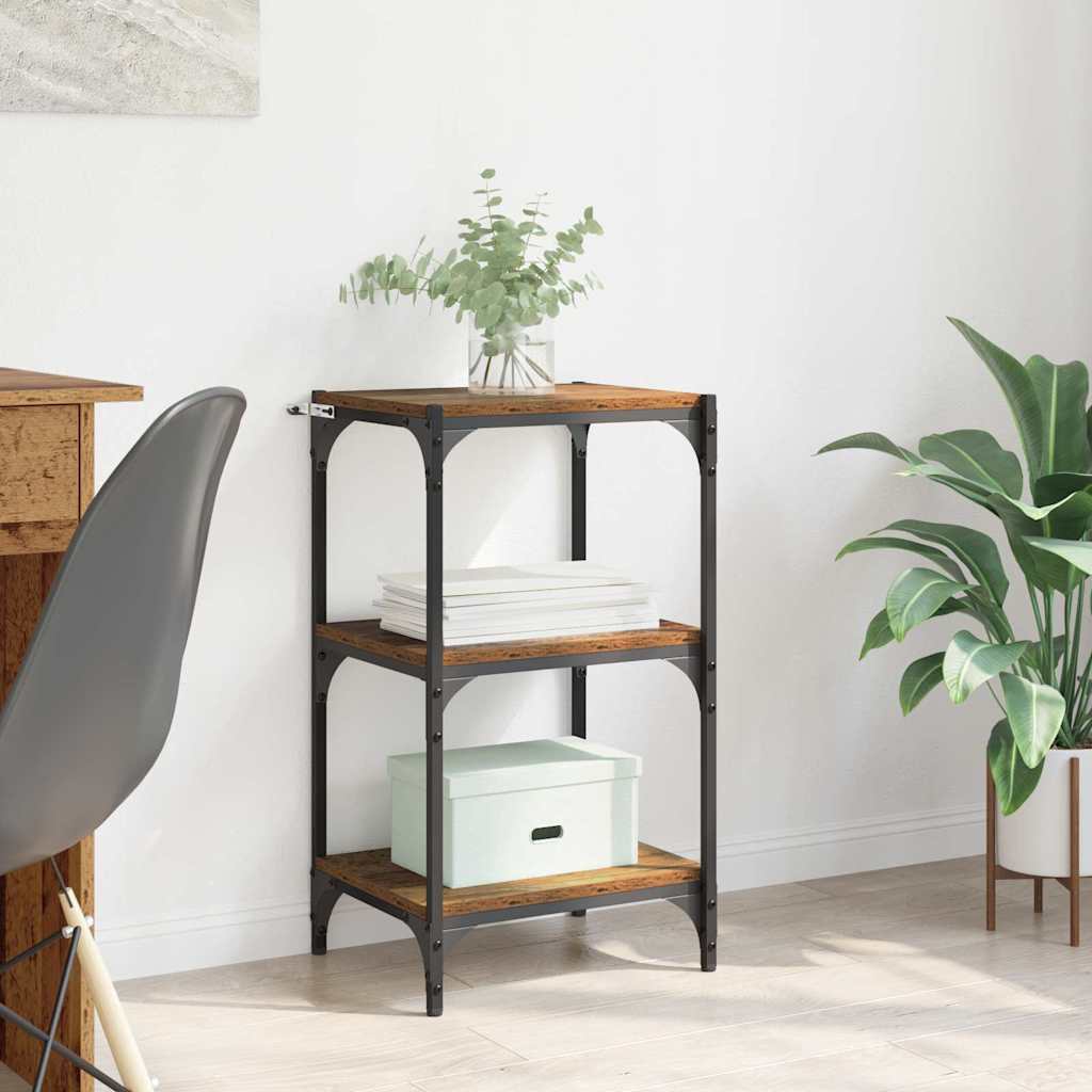 Dulap pentru cărți Lemn vechi 40 x 33 x 70.5 cm Lemn compozit GartenMobel Dekor