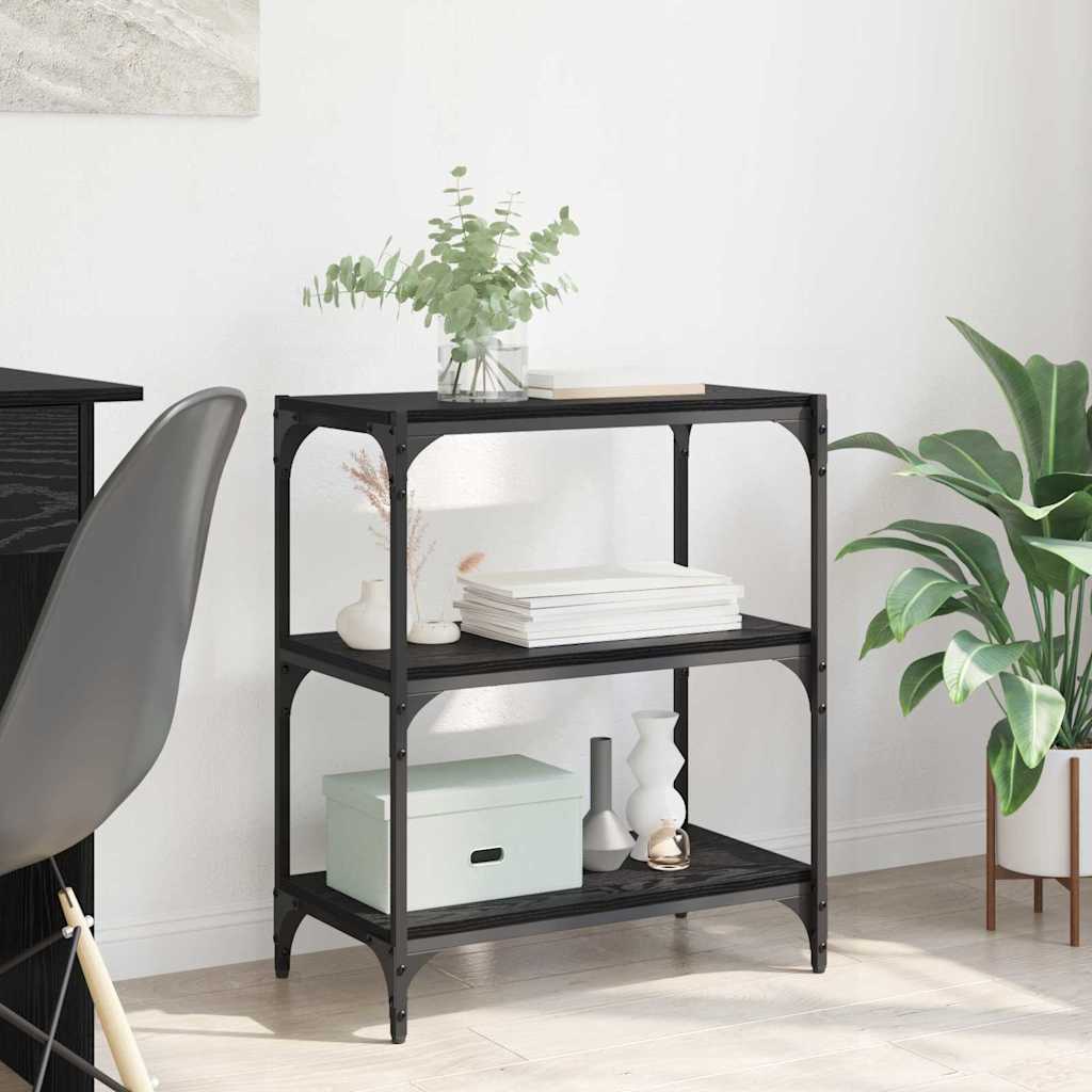 Dulap pentru cărți Stejar negru 40 x 33 x 70.5 cm Lemn compozit GartenMobel Dekor