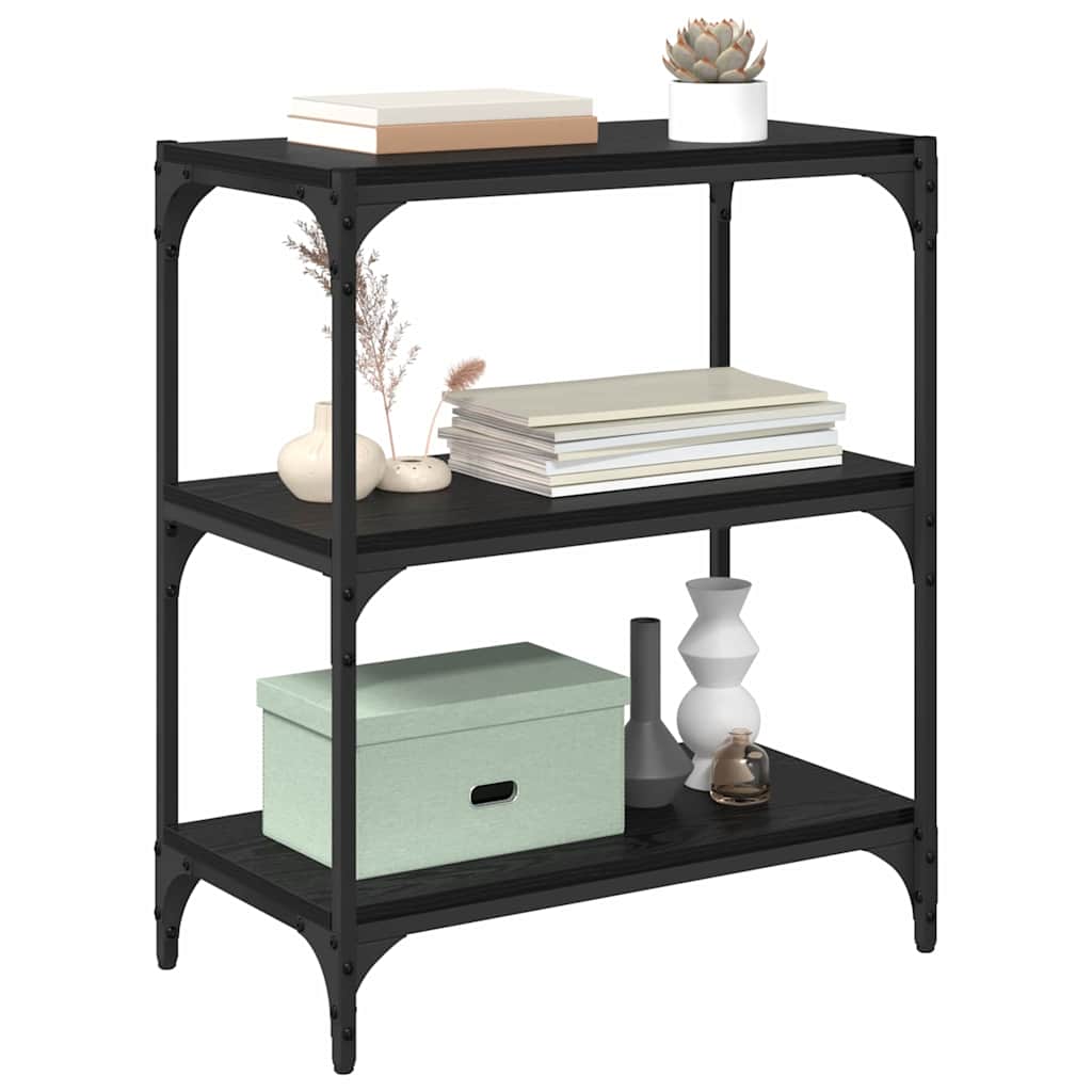 Dulap pentru cărți Stejar negru 40 x 33 x 70.5 cm Lemn compozit GartenMobel Dekor