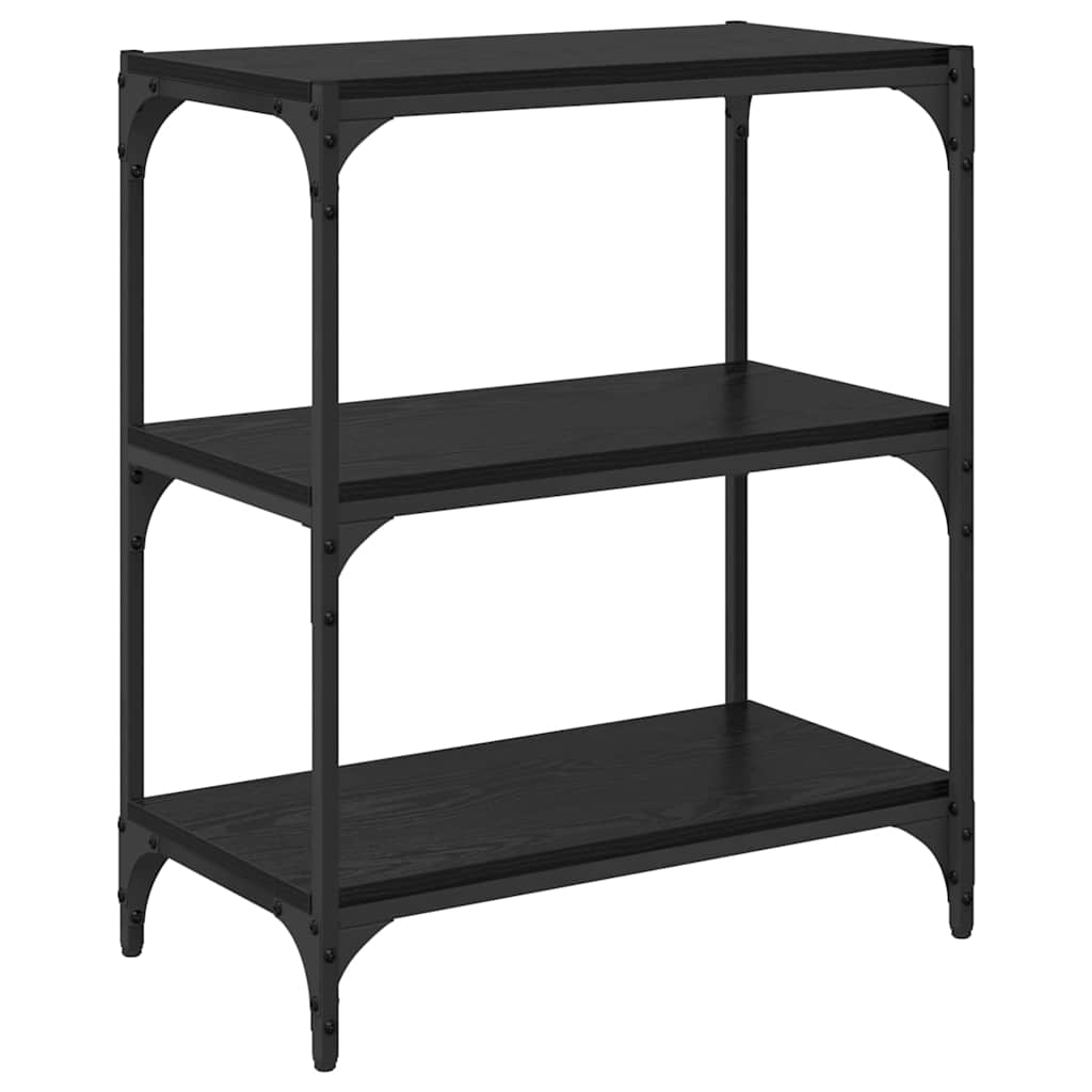 Dulap pentru cărți Stejar negru 40 x 33 x 70.5 cm Lemn compozit GartenMobel Dekor