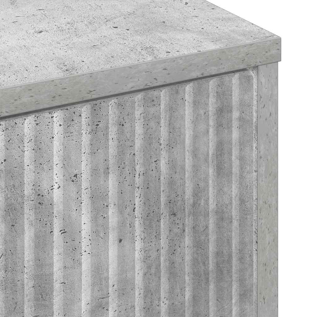 Masă de cafea Gri beton 90 x 49 x 46 cm Lemn compozit GartenMobel Dekor