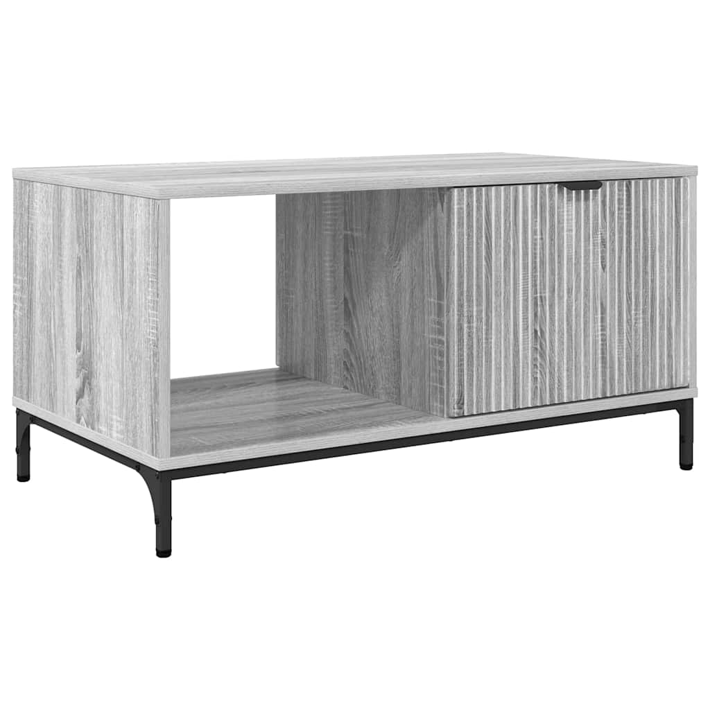 Masă de cafea sonoma gri 90 x 49 x 46 cm Lemn compozit GartenMobel Dekor