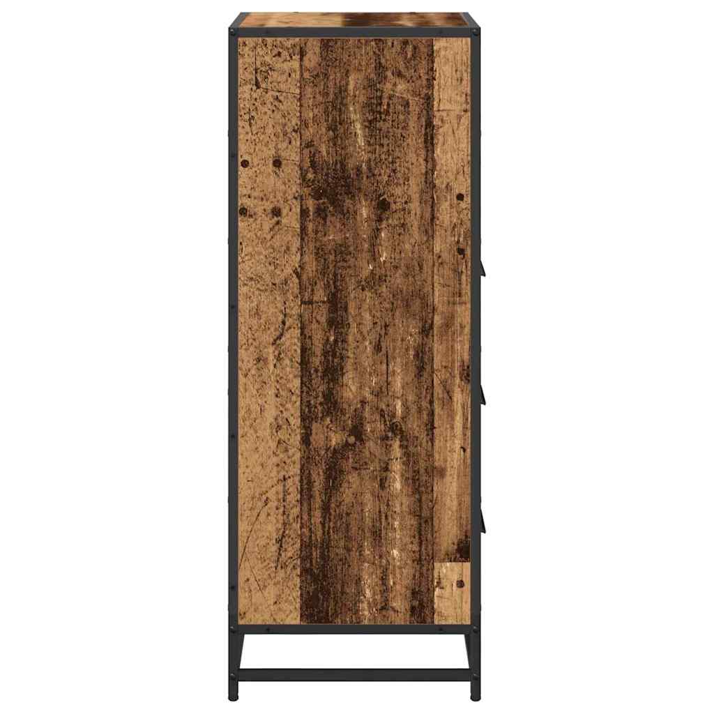 Dulap de Baie Lemn vechi 35 x 37.5 x 100 cm Lemn compozit GartenMobel Dekor