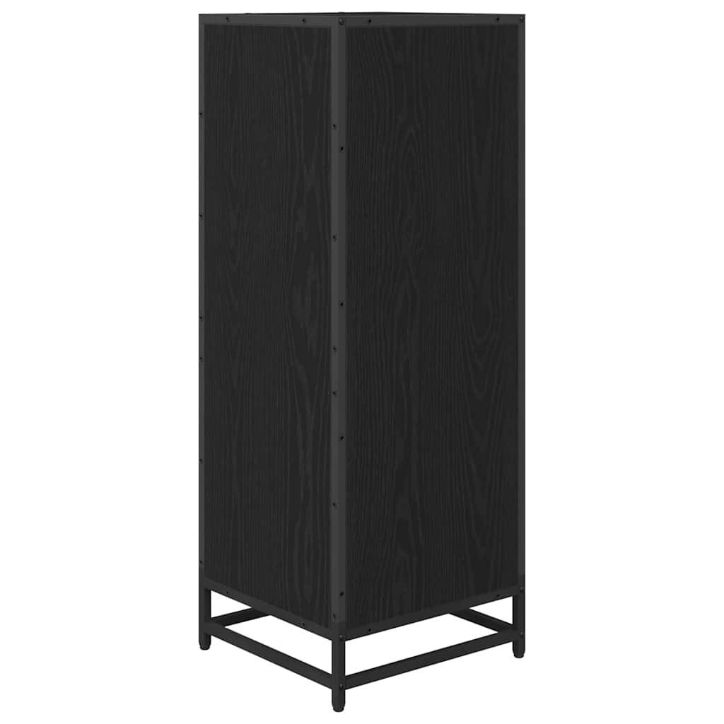 Dulap de Baie Stejar negru 35 x 37.5 x 100 cm Lemn compozit GartenMobel Dekor