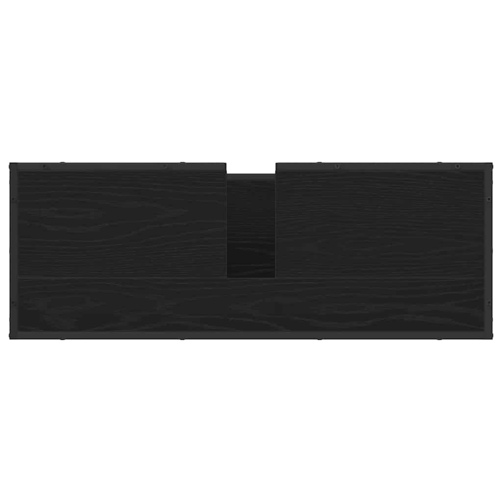 Dulap pentru Chiuveta de Baie Stejar negru 90 x 33 x 60 cm GartenMobel Dekor