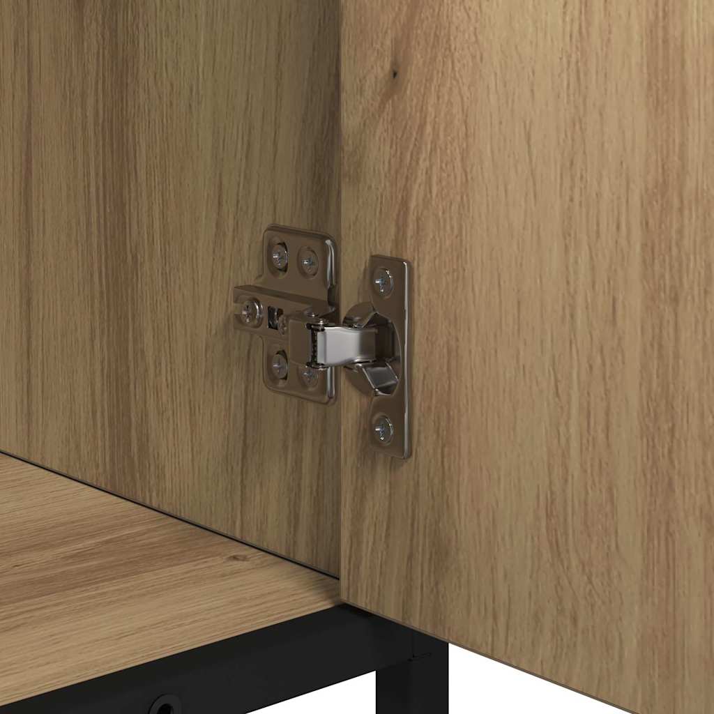 Dulap pentru Chiuveta de Baie stejar artizanal 90 x 33 x 60 cm GartenMobel Dekor