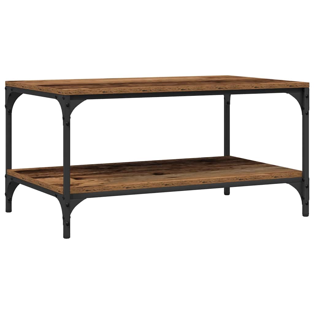 Masă de cafea Lemn vechi 80 x 50 x 40 cm Lemn compozit GartenMobel Dekor