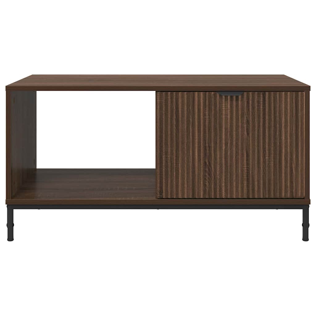 Masă de cafea Stejar brun 90 x 49 x 46 cm Lemn compozit GartenMobel Dekor