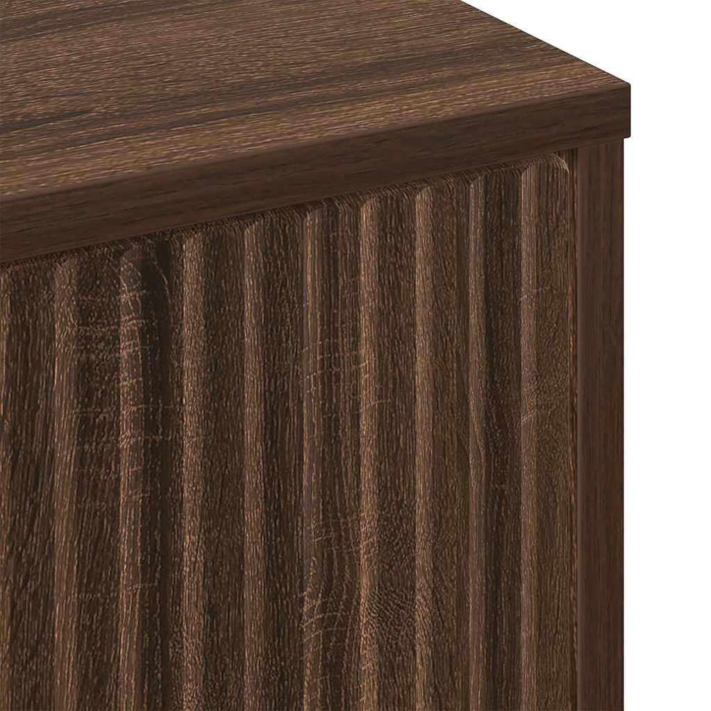 Masă de cafea Stejar brun 90 x 49 x 46 cm Lemn compozit GartenMobel Dekor