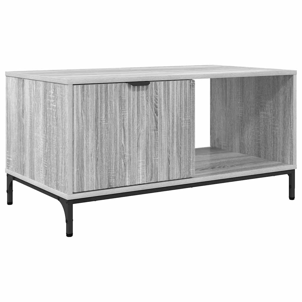 Masă de cafea sonoma gri 90 x 49 x 46 cm Lemn compozit GartenMobel Dekor