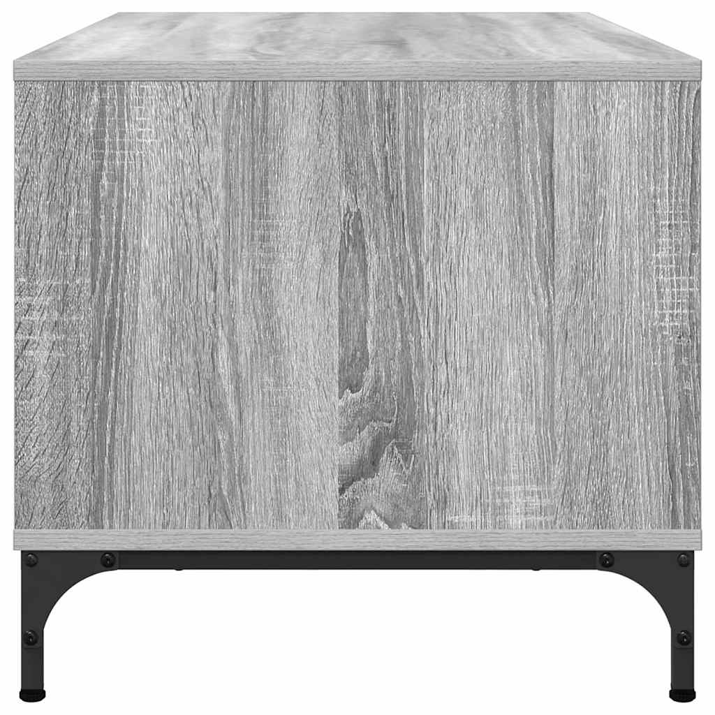 Masă de cafea sonoma gri 90 x 49 x 46 cm Lemn compozit GartenMobel Dekor