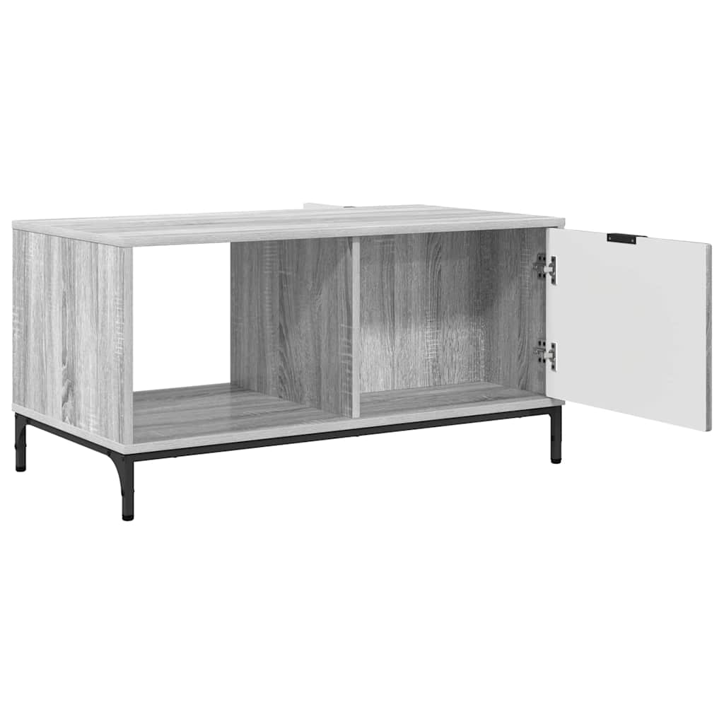 Masă de cafea sonoma gri 90 x 49 x 46 cm Lemn compozit GartenMobel Dekor