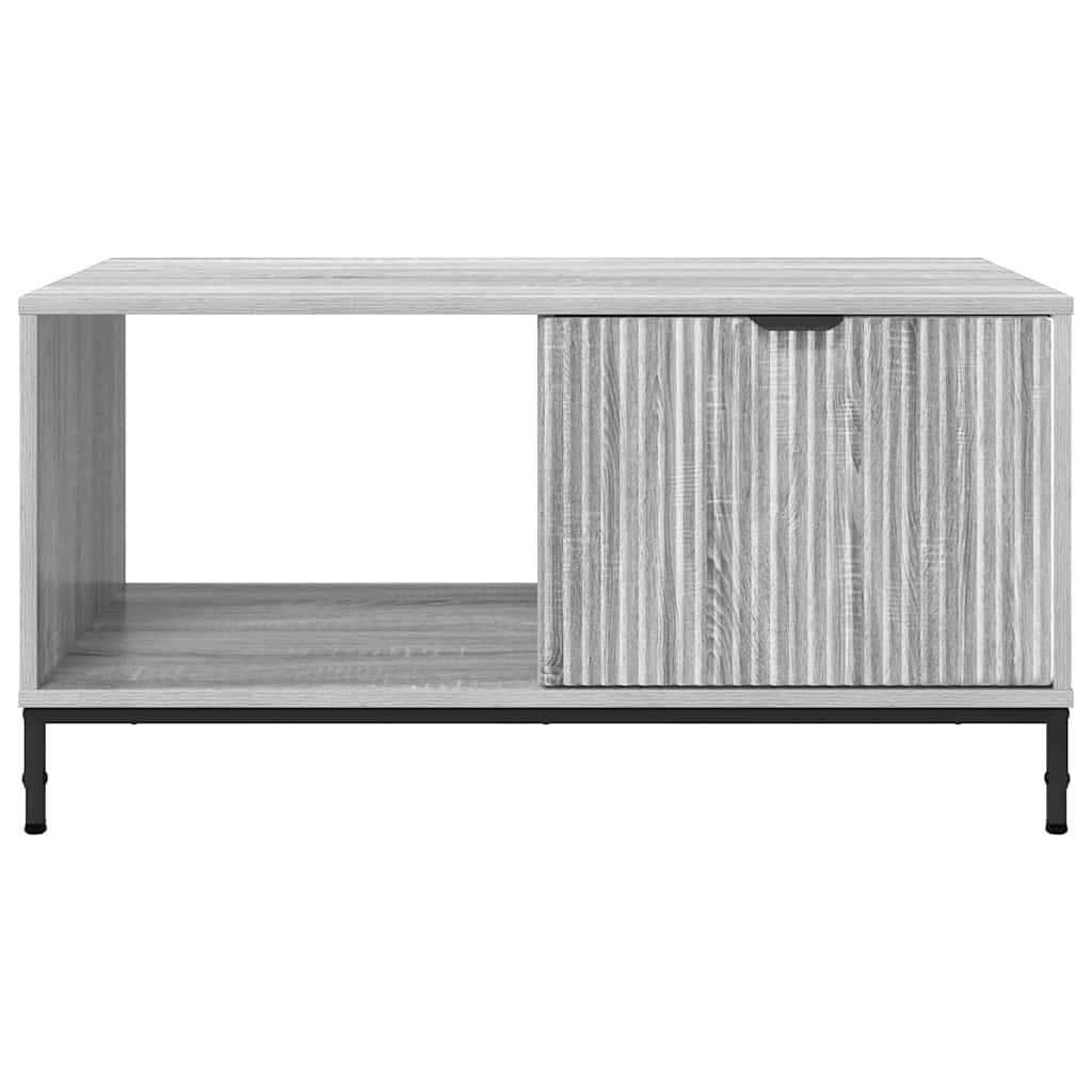 Masă de cafea sonoma gri 90 x 49 x 46 cm Lemn compozit GartenMobel Dekor