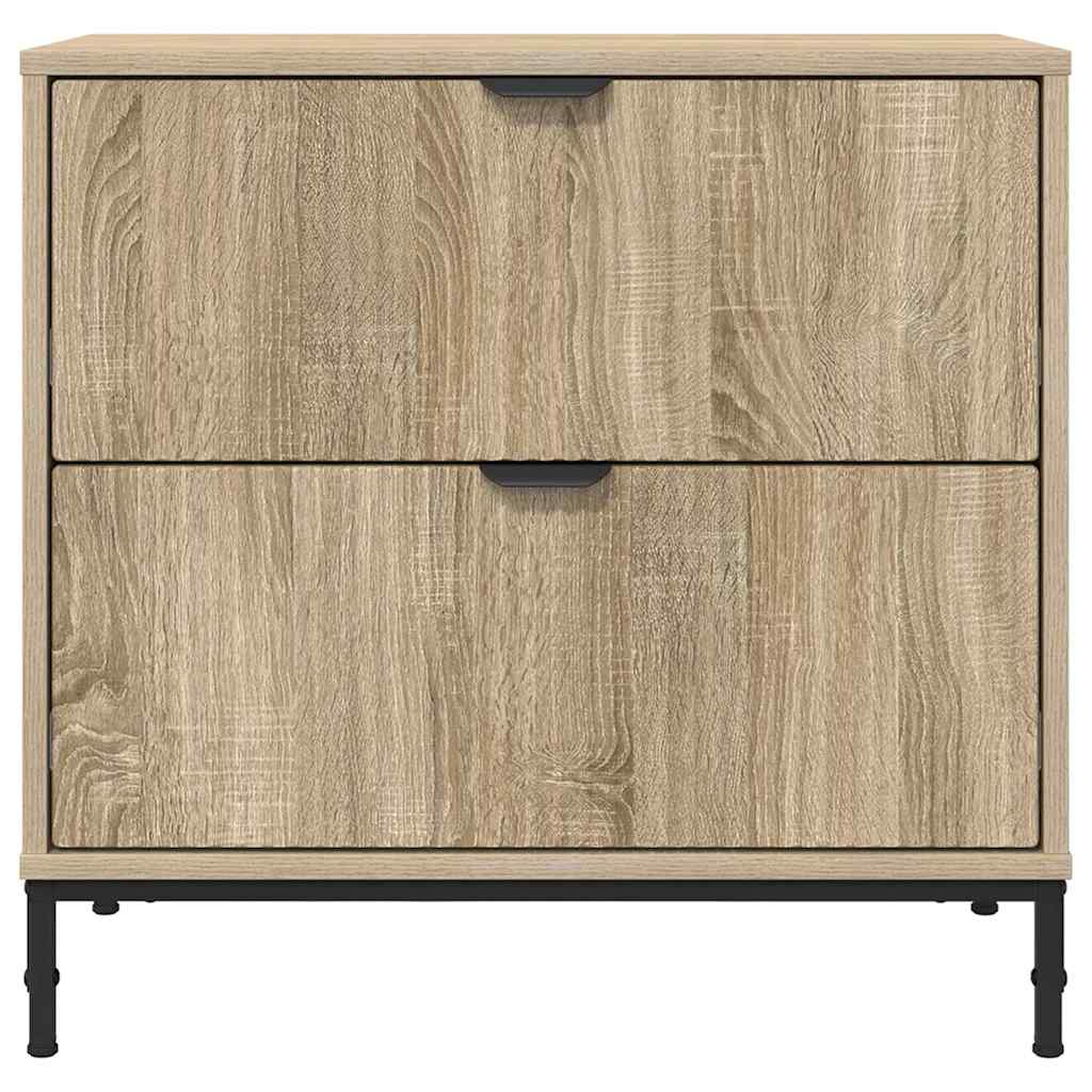 Noptieră Stejar sonoma 63.5 x 36 x 61 cm Lemn compozit GartenMobel Dekor
