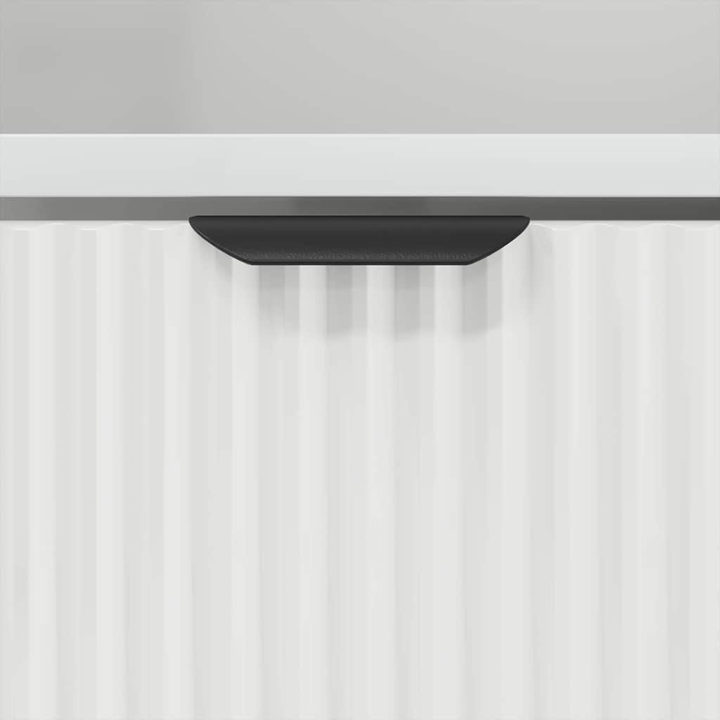 Noptieră cu sertar Alb 49 x 36 x 61 cm Lemn compozit GartenMobel Dekor