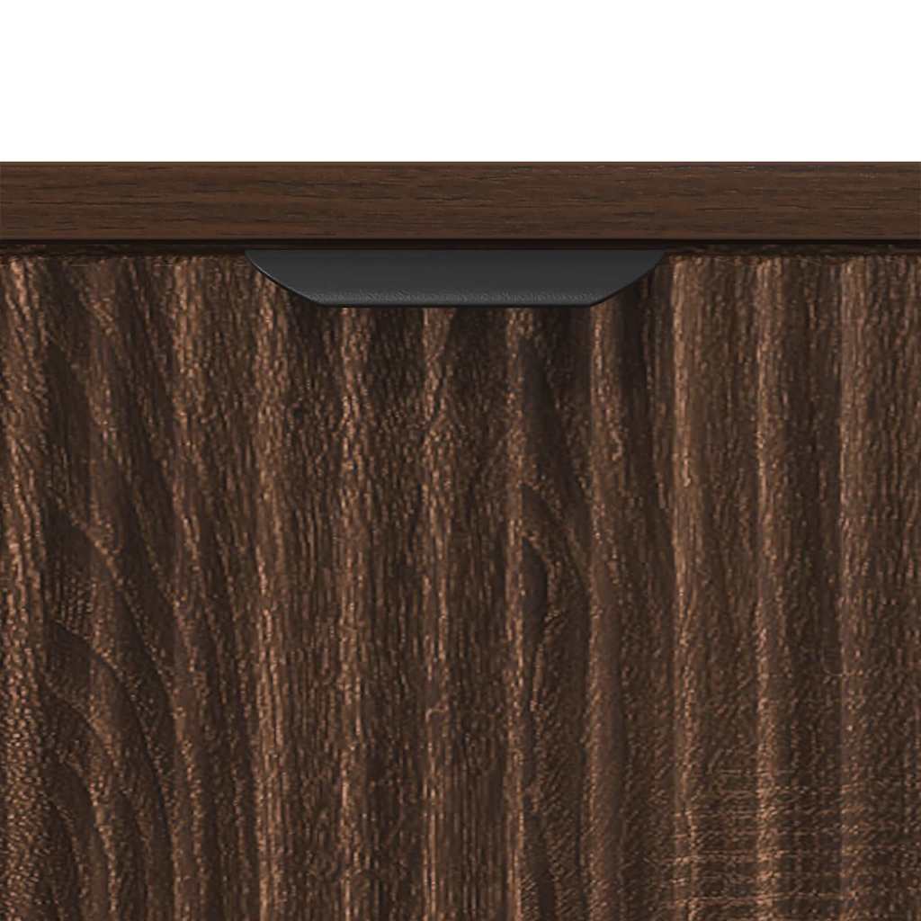 Noptieră cu sertar Stejar brun 63.5 x 36 x 61 cm Lemn compozit GartenMobel Dekor