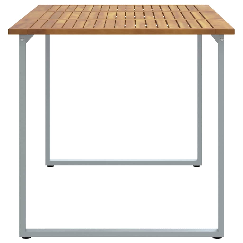 Masă de grădină pentru dining Gri 160 x 80 x 75 cm GartenMobel Dekor