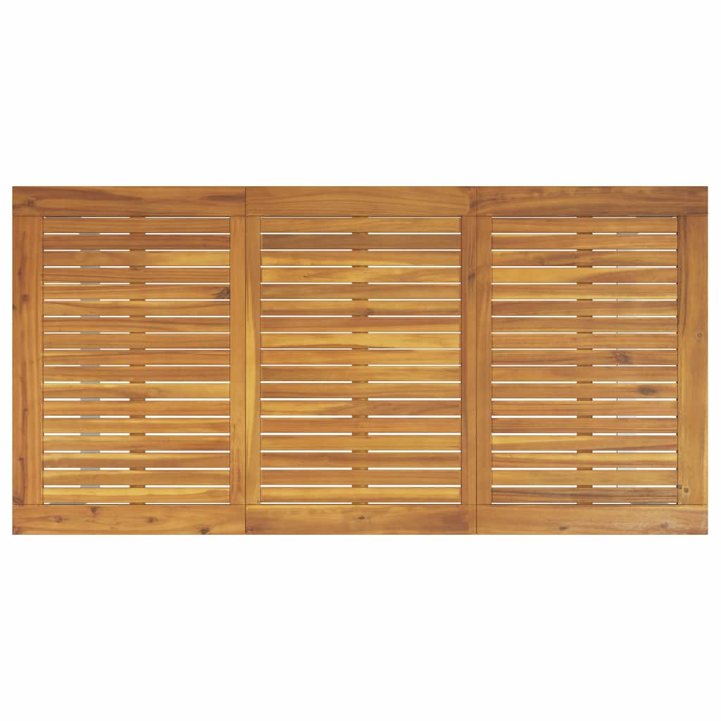 Masă de grădină pentru dining Gri 160 x 80 x 75 cm GartenMobel Dekor