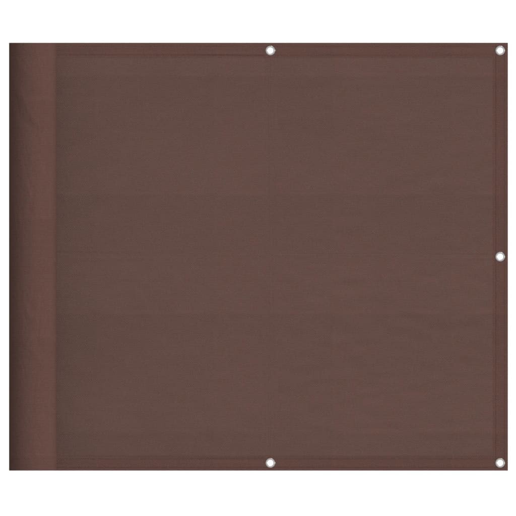 Paravan de balcon, maro, 90x700 cm, 100% poliester oxford GartenMobel Dekor