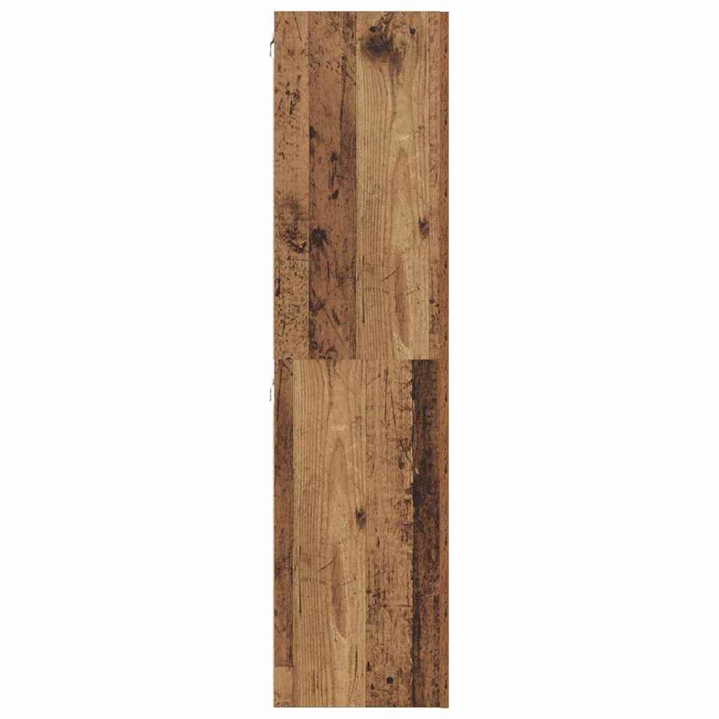 Set comodă TV 8 pcs Lemn vechi 60 x 30 x 30 cm Lemn compozit GartenMobel Dekor