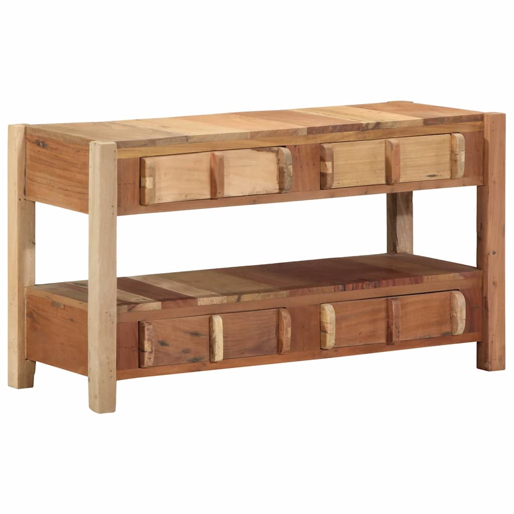Cabinet TV cu sertar Maro 83 x 33 x 46 cm Lemn masiv recuperat GartenMobel Dekor