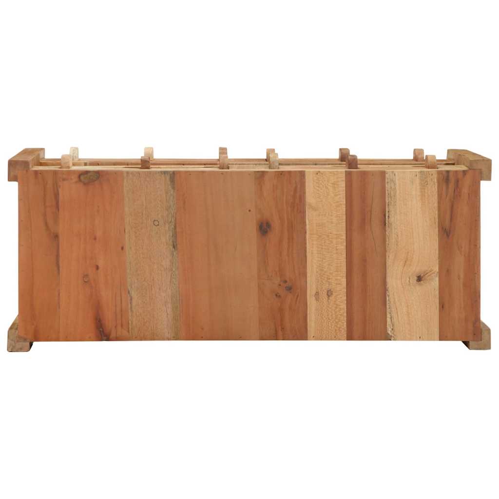 Cabinet TV cu sertar Maro 83 x 33 x 46 cm Lemn masiv recuperat GartenMobel Dekor